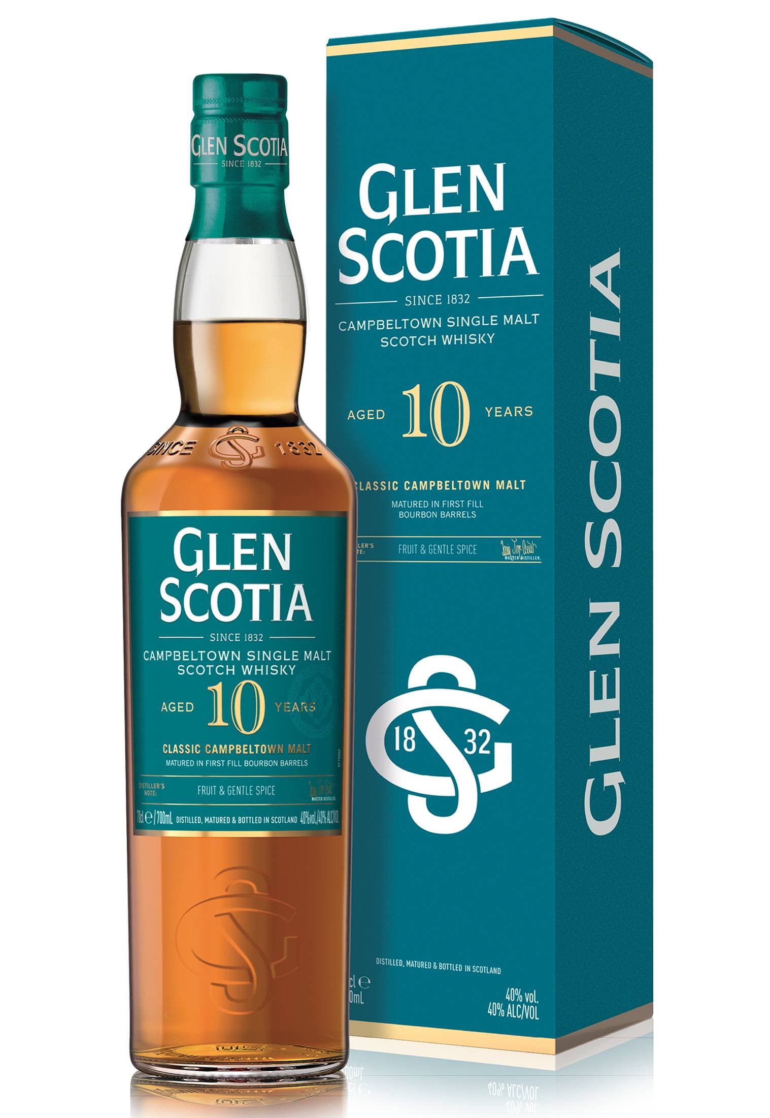Віскі Glen Scotia 10 років в коробці 0.7 л - зображення 1