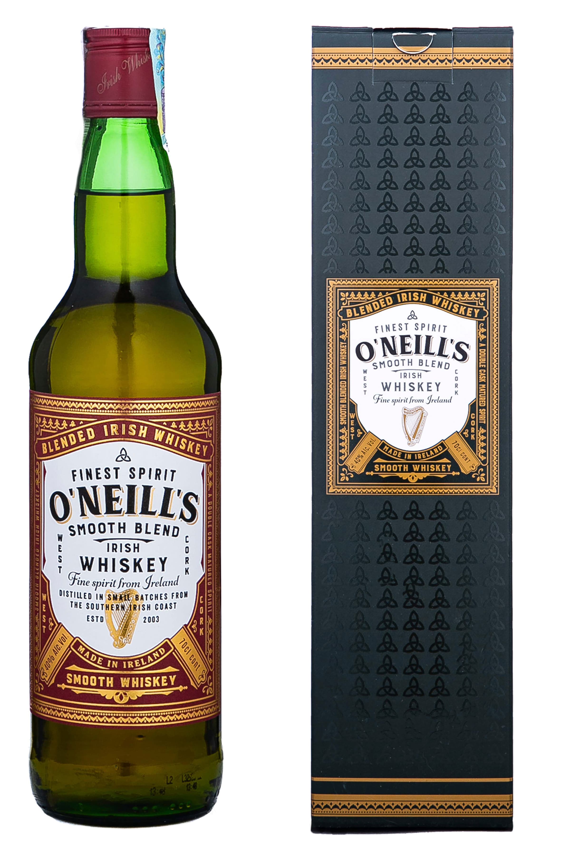Віскі O'Neills Blended Smooth Blend в коробці 0.7 л - зображення 1