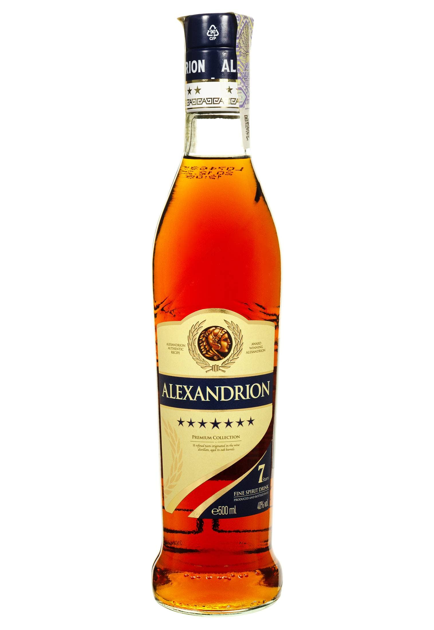 Бренді Alexandrion 7 років 0.5 л - зображення 1