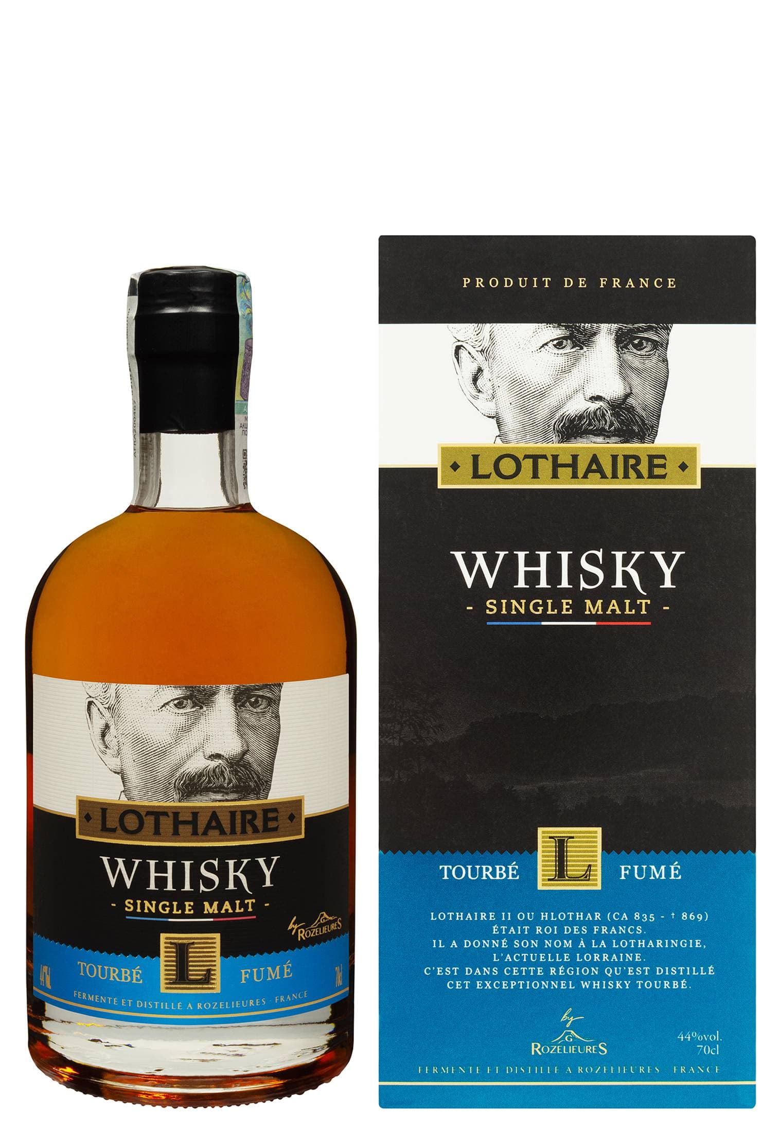 Віскі Lothaire Single Malt в коробці 0.7 л - зображення 1