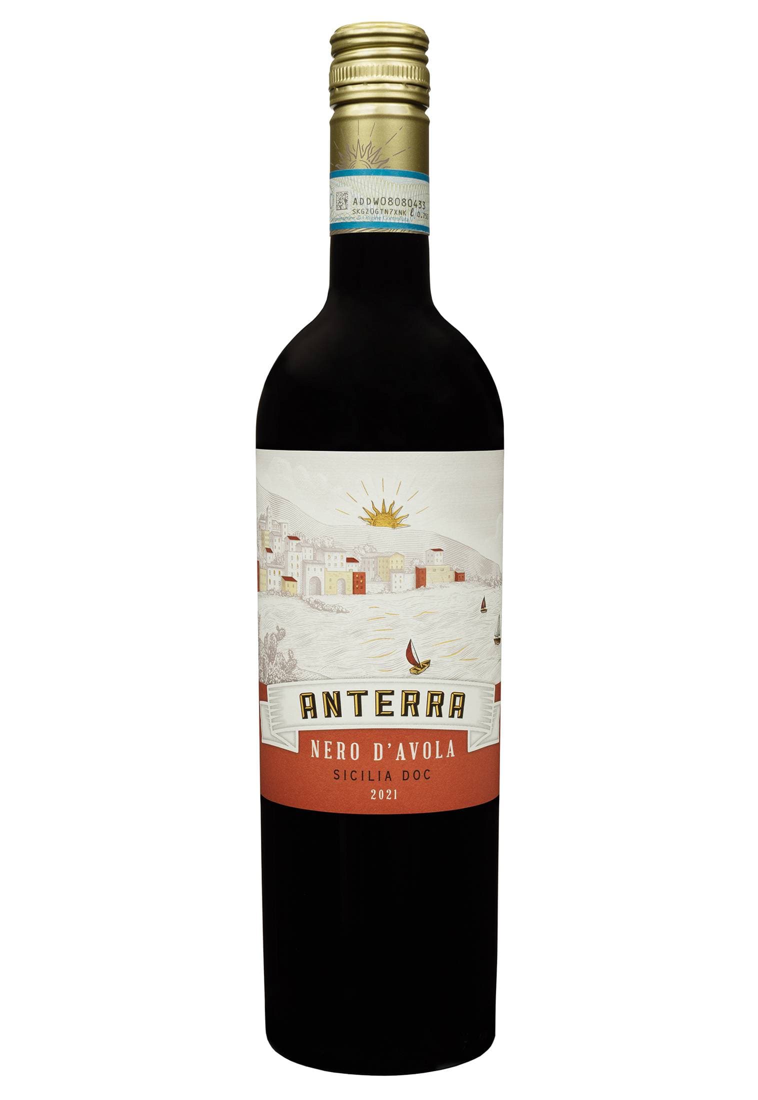 Anterra Nero D'Avola Sicilia DOC Червоне Сухе 0.75 л - зображення 1