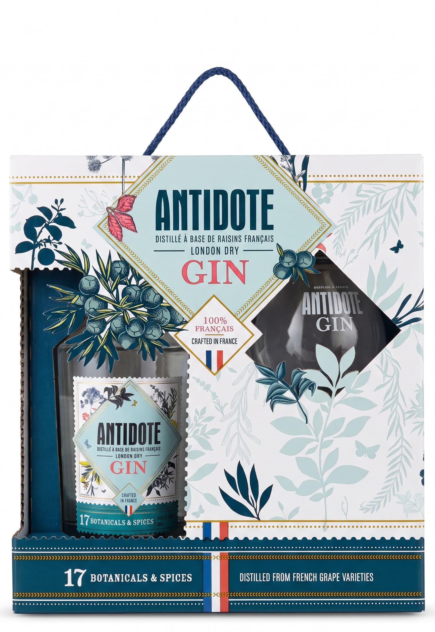 Джин Antidote London Dry зі склянкою 0.7 л - зображення 1