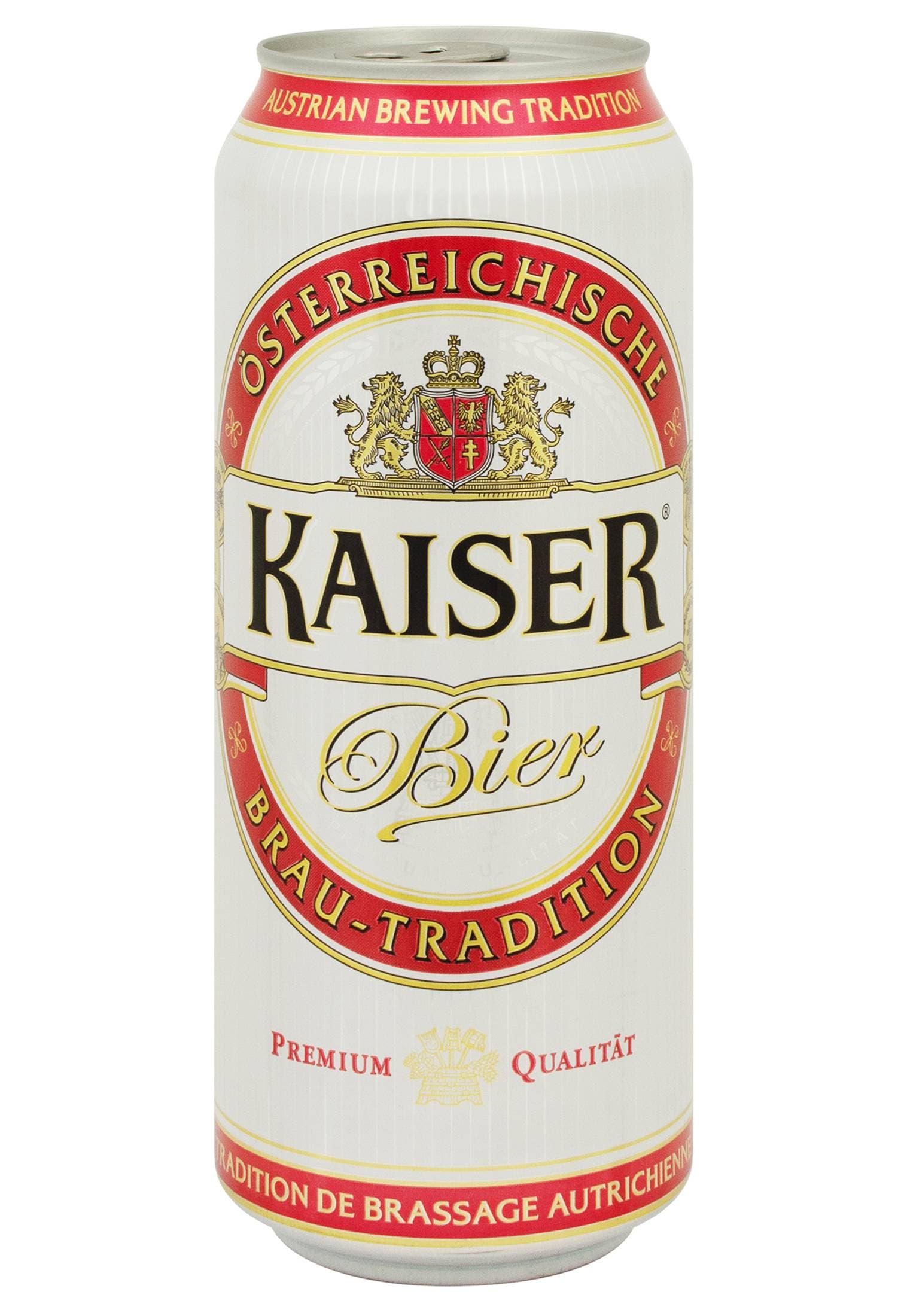 Пиво Kaiser світле фільтр. пастериз. з/б 0.5 л - зображення 1