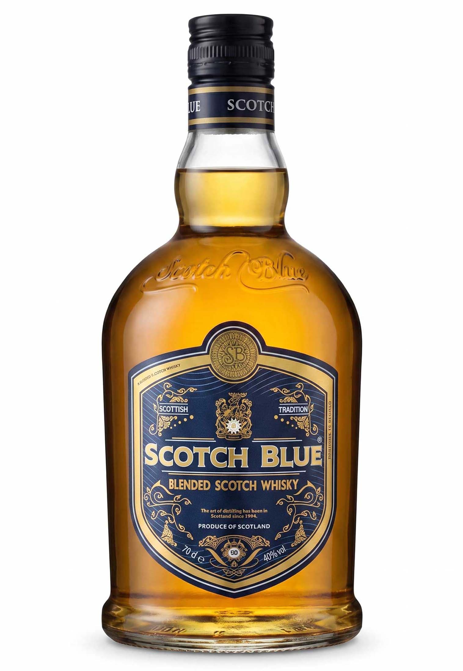 Віскі Scotch Blue Blended 0.7 л - зображення 1