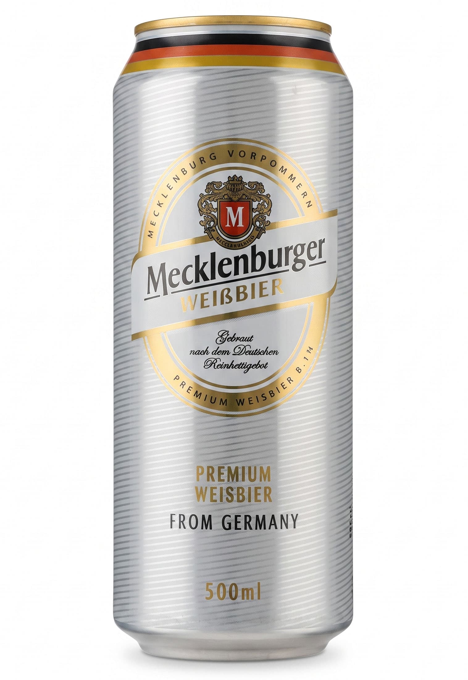 Пиво Mecklenburger Weisbier світле пшеничне нефільтр. з/б 0.5 л - зображення 1