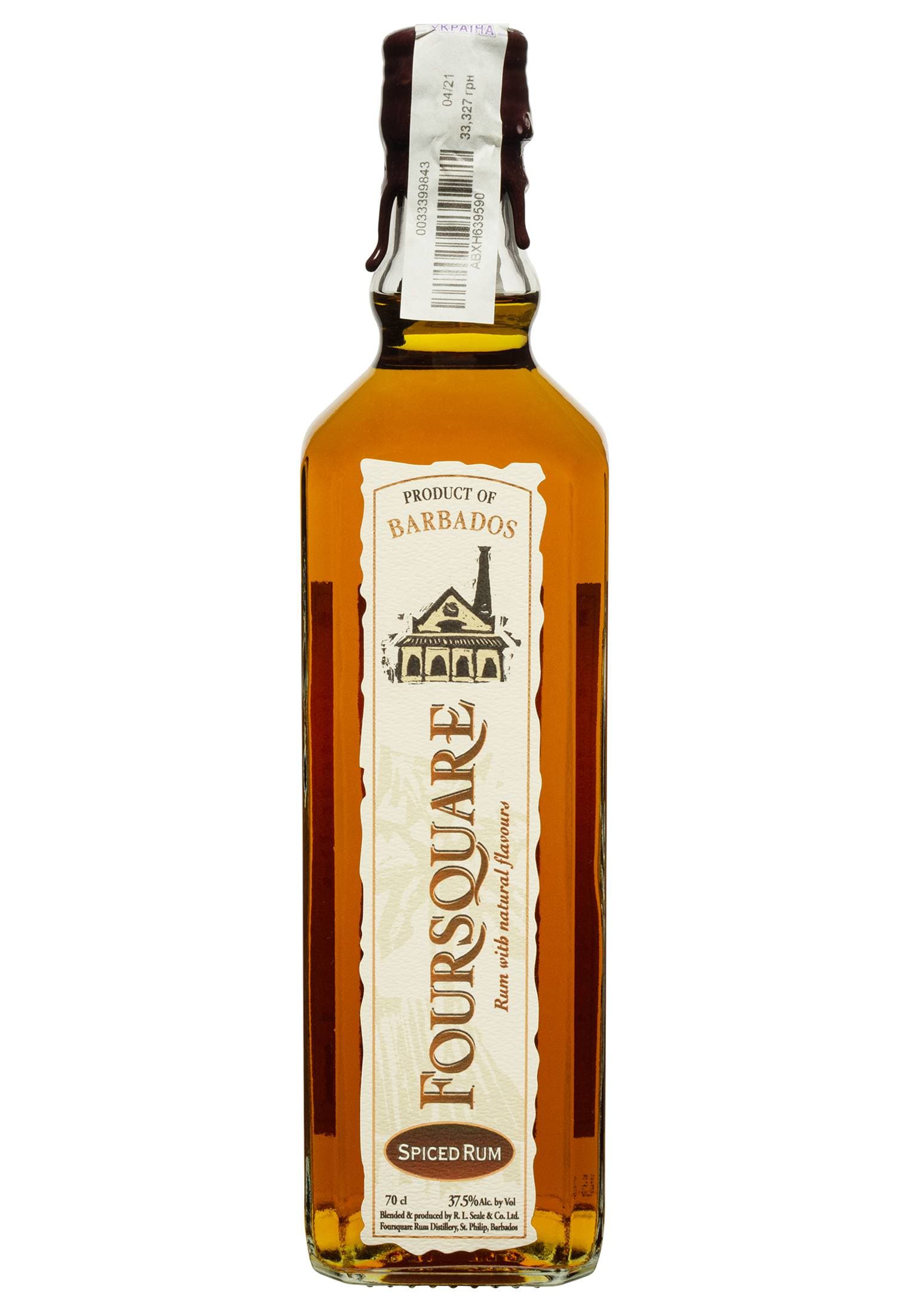 Ром Foursquare Spiced Rum 0.7 л - зображення 1