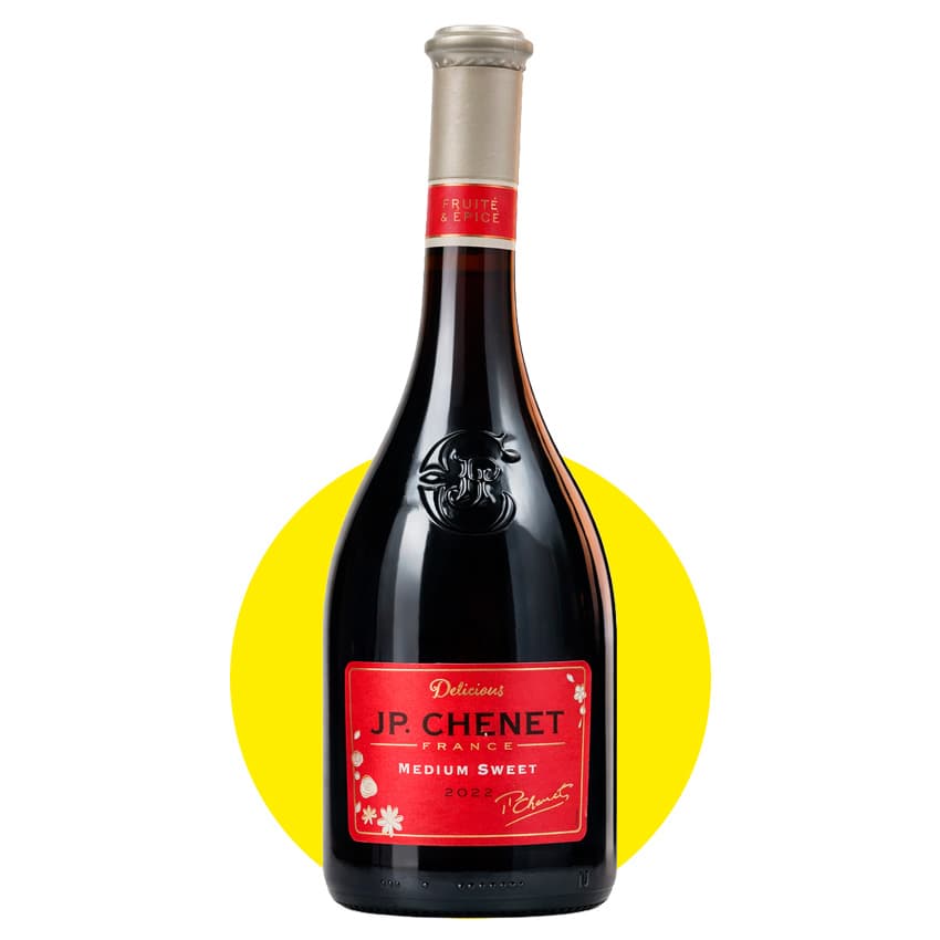 Вино "J.P. Chenet Rouge Medium Sweet" червоне напівсолодке 0,75л 9,5-14%