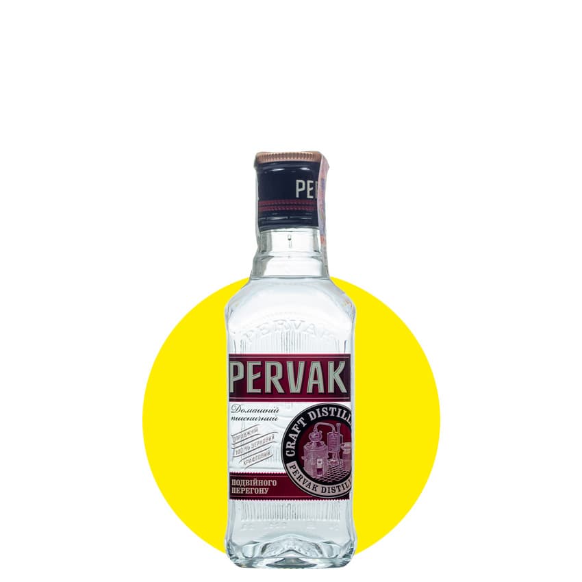 Горілка "Первак" Домашній Пшеничний 0,25л 40%