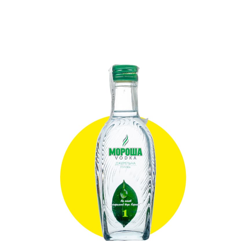 Горілка "Мороша" Джерельна 0,2л 40%