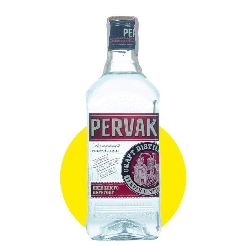 Горілка "Первак" Домашній Пшеничний 0,5л 40%