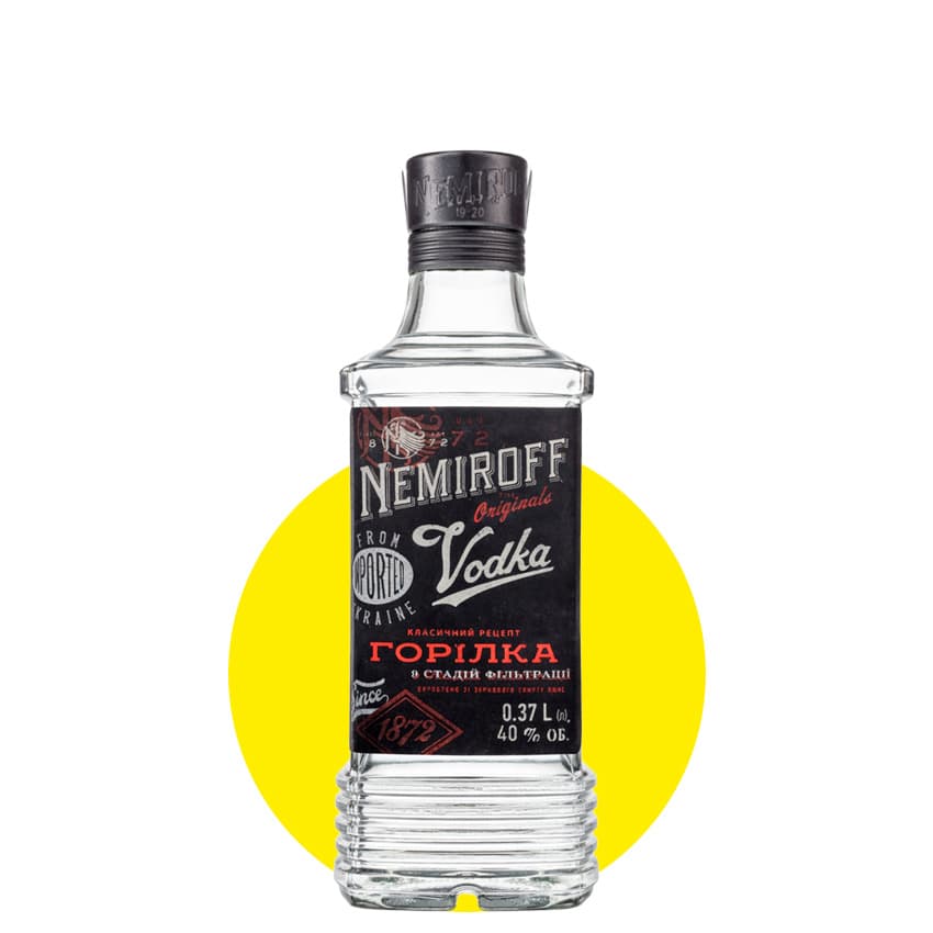 Горілка "Nemiroff" штоф 0,37л 40%