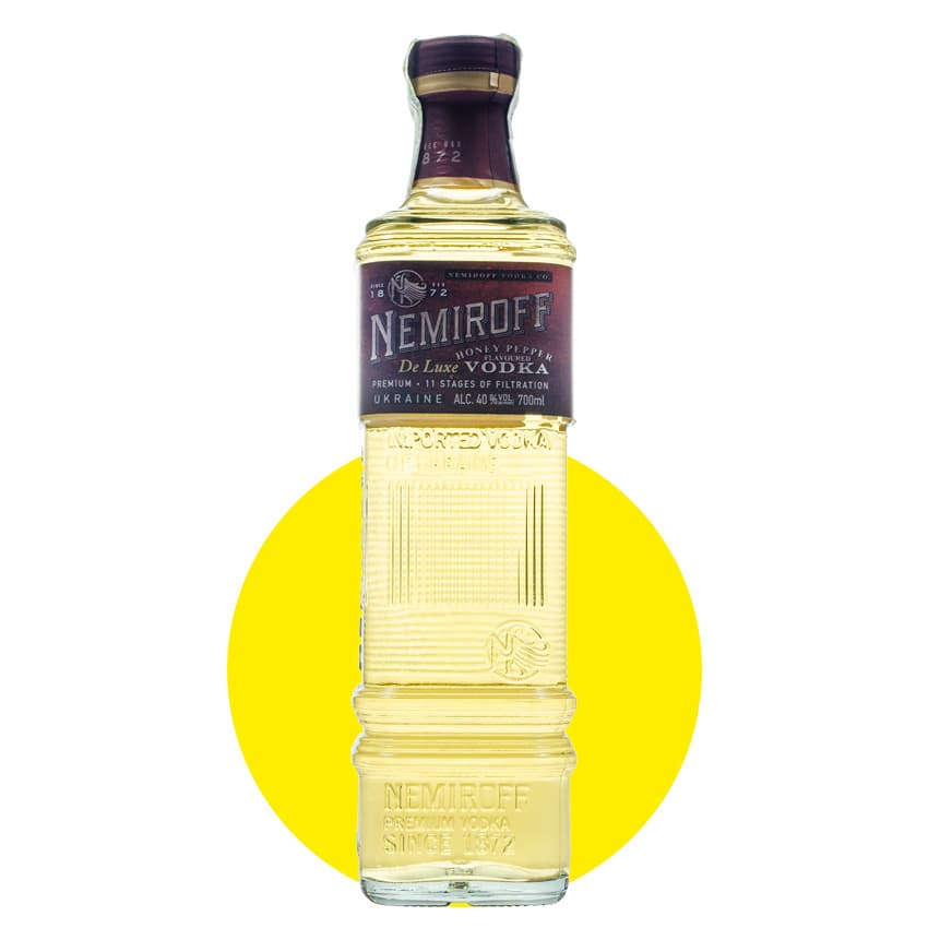 Настоянка "Nemiroff" De Luxe медова з перцем 0,7л 40%