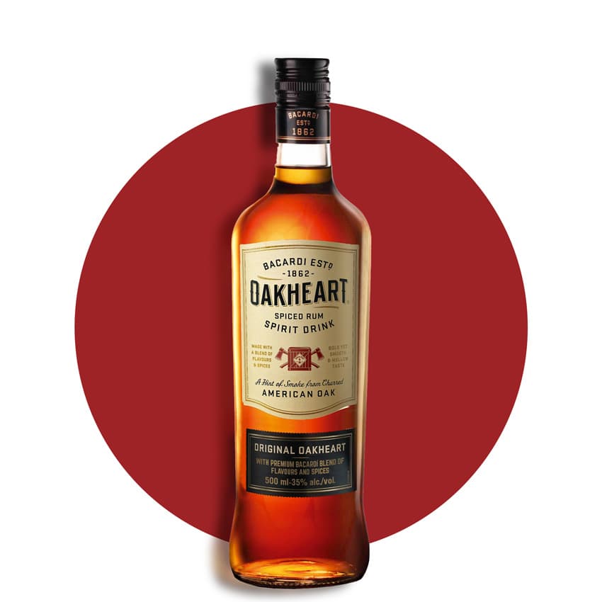 Ромовий напій "Bacardi Oakheart Original" 0,5л 35%