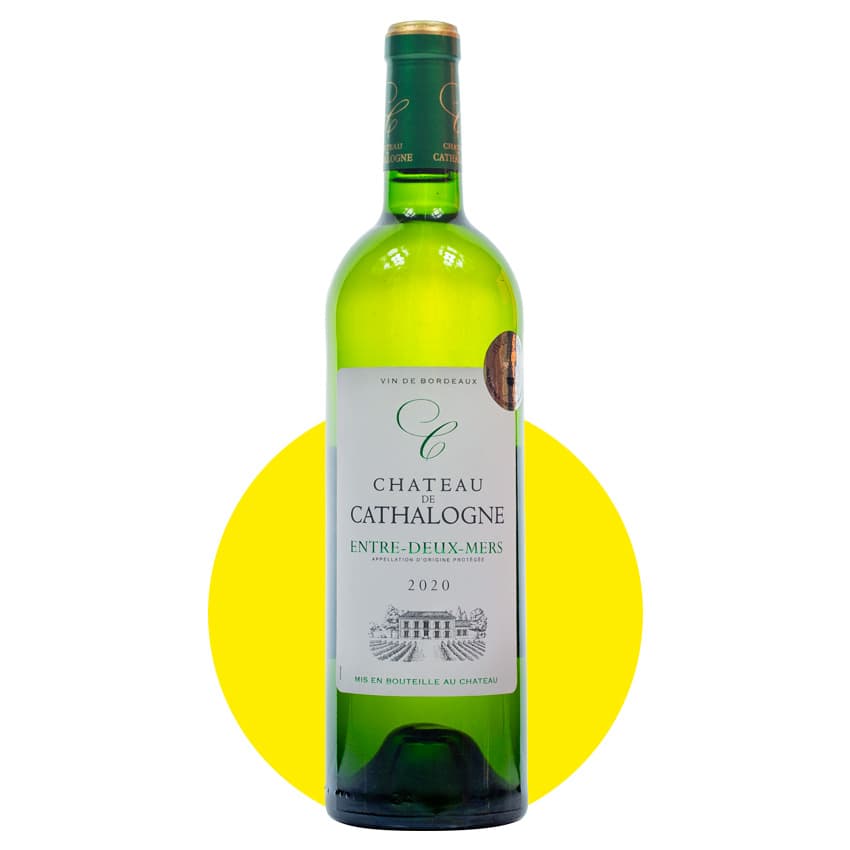 Вино "Chateau de Cathalogne" біле напівсухе 0,75л 12,5%