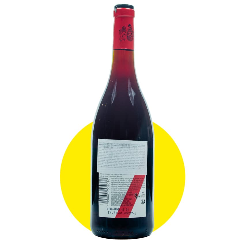 Вино "Le Comte de Mercy Pinot Noir" червоне сухе 0,75л 12,5%