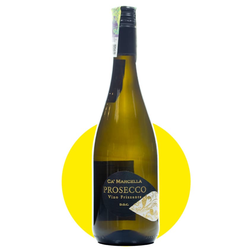 Вино ігристе "Ca´Marcella Prosecco Frizzante" біле сухе 0,75л 11%