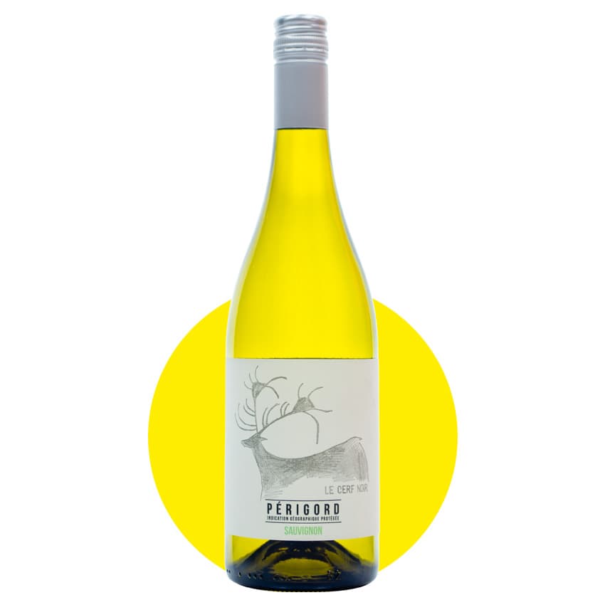 Вино "Le Cerf Noir Sauvignon Blanc" біле сухе 0,75л 11,5%