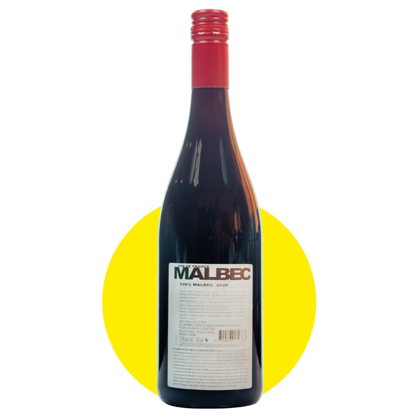 Вино "The Original Vin de France Malbec" червоне сухе 0,75л 12,5%