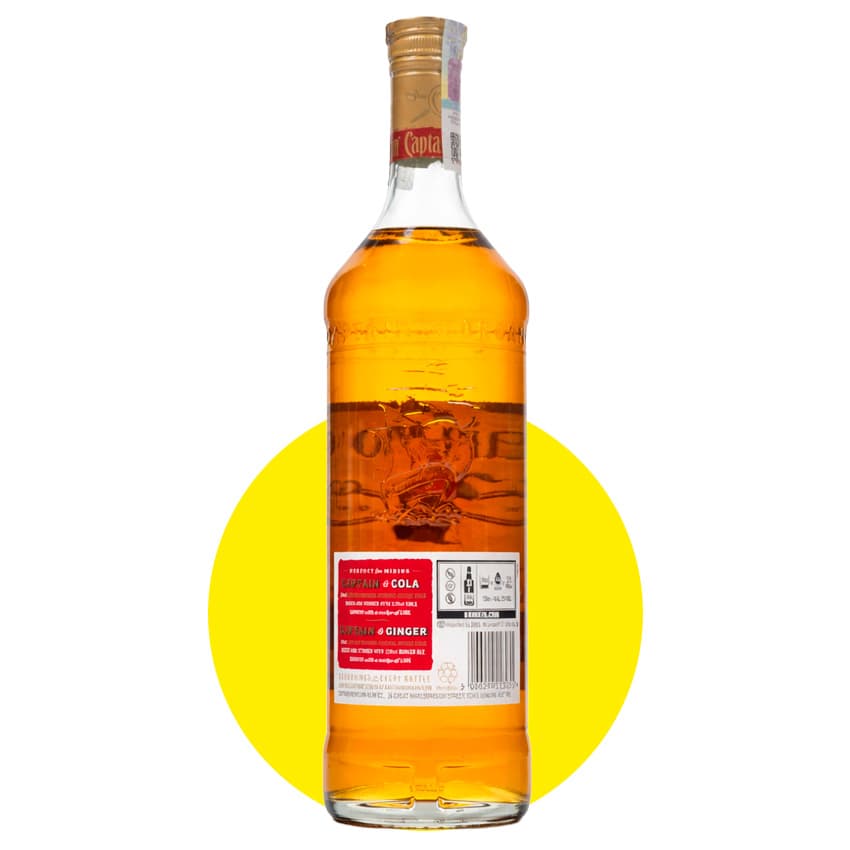 Ром "Captain Morgan Spiced Gold" 1л 35%