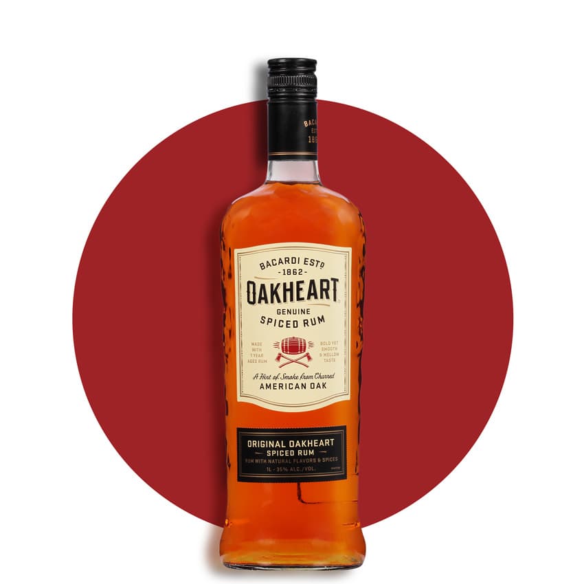 Ромовий напій "Bacardi Oakheart" 1л 35%