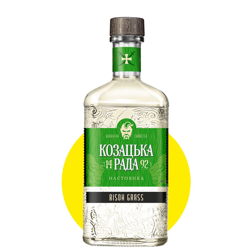 Настоянка "Козацька рада" Зубровка 0,5л 37,5%