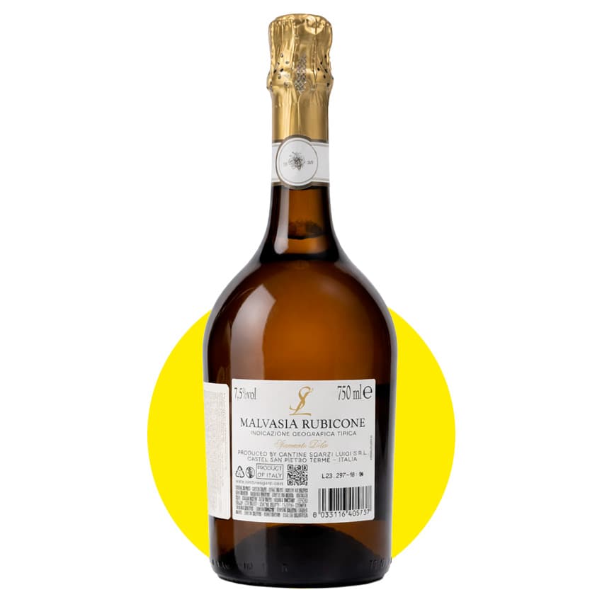 Вино ігристе "SL Malvasia Spumante Dolce" біле напівсолодке 0,75л 7,5%