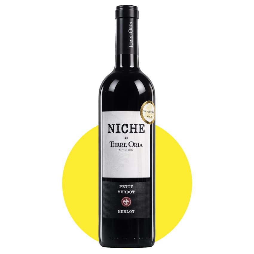 Вино "Niche Petit Verdot Merlot" червоне сухе 0,75л 13%