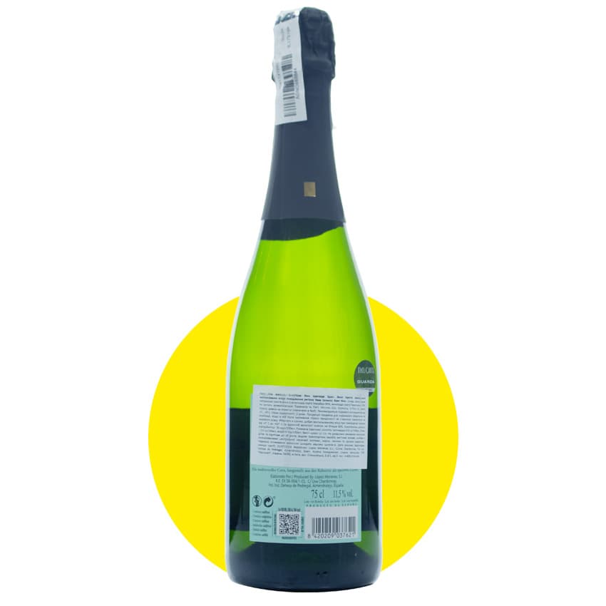 Вино ігристе "Adelaida Cava Brut" біле брют 0,75л 11,5%