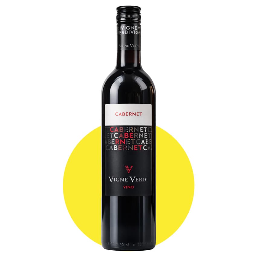 Вино "Vigne Verdi Cabernet" червоне сухе 0,75л 11%
