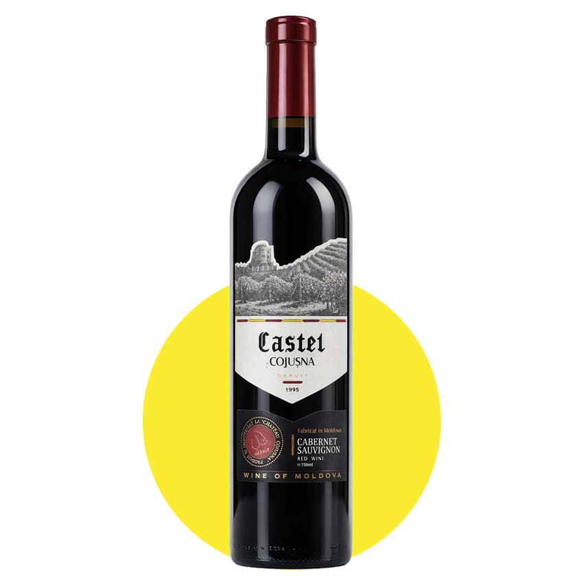 Вино "Castel Cojusna Cabernet Sauvignon" червоне сухе 0,75л 13%