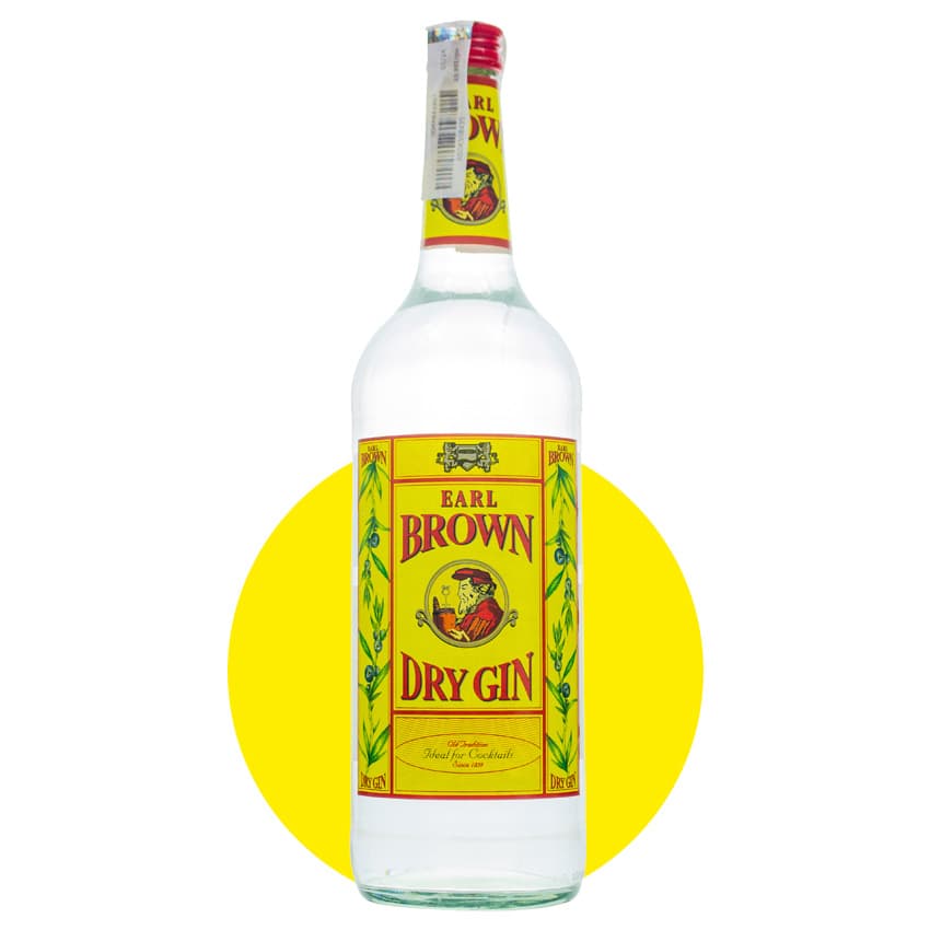Джин "Earl Brown Dry Gin" 1л 37,5%