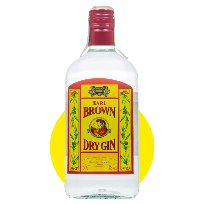 Джин "Earl Brown Dry Gin" 0,7л 37,5%