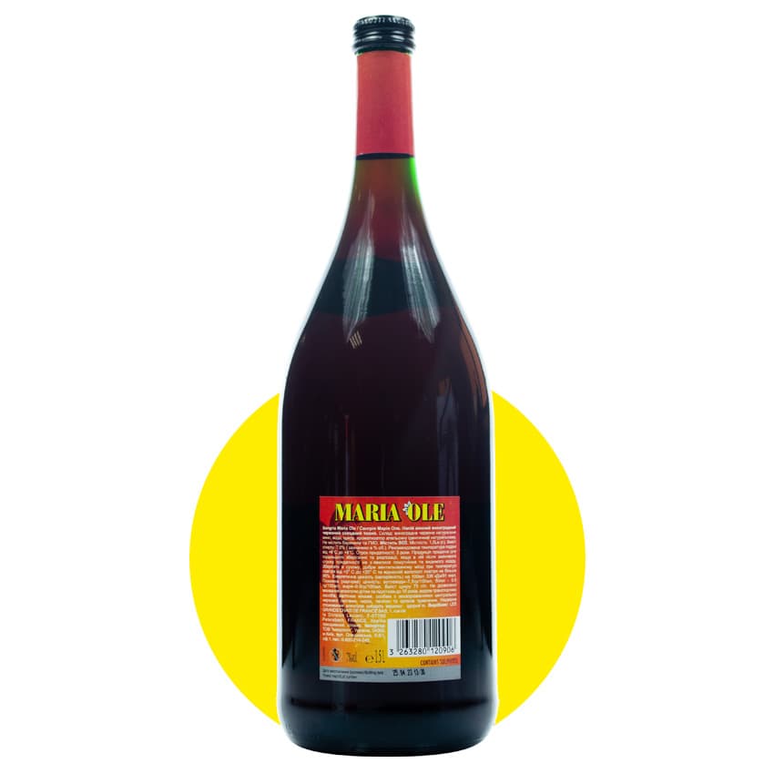 Напій винний "Sangria Maria" червоний солодкий 1,5л 7%