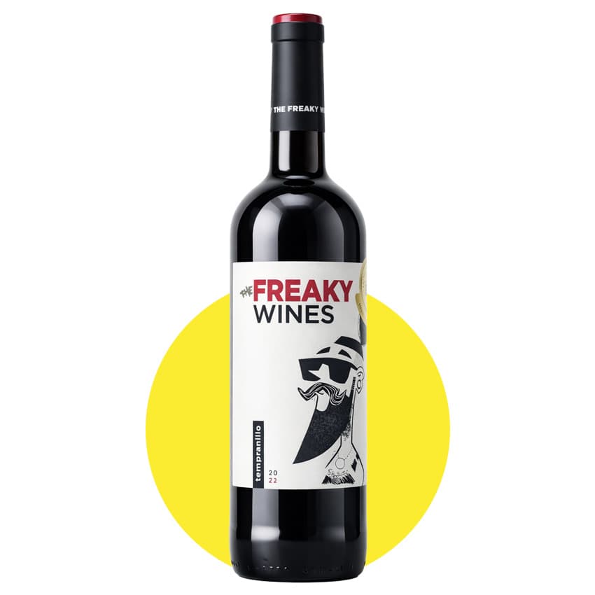 Вино Фрікі Вайнс Темпранільйо/Freaky Wines Tempranillo червоне сухе, 0,75 л, 14% - зображення 1