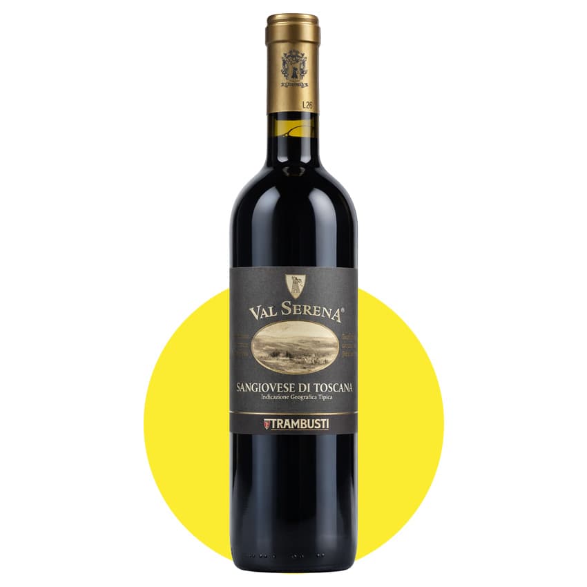 Вино "Val Serena Sangiovese di Toscana" червоне сухе 0,75л 12,5%
