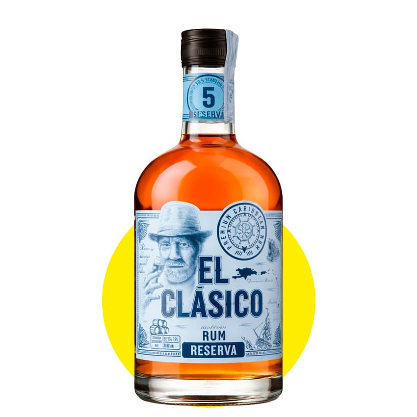 Ром "El Clasico Reserva" 0,5л 37,5%