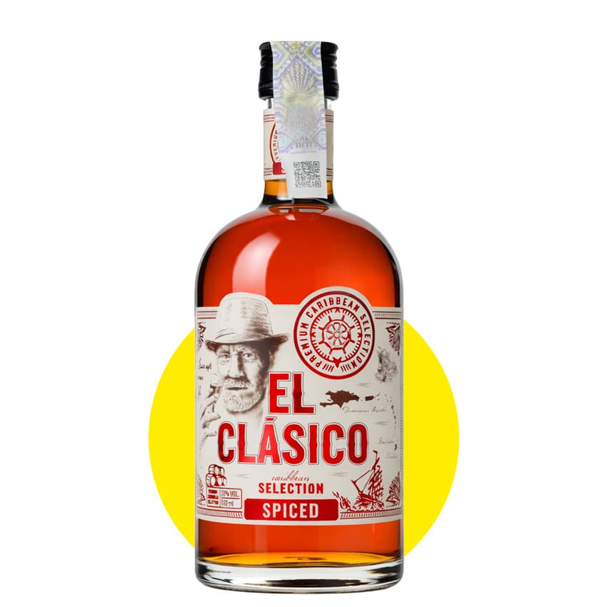 Напій на основі рому "El Clasico Spiced" 0,5л 30%
