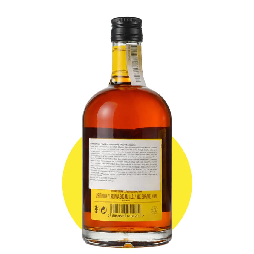Напій на оcнові рому "El Clasico Honey" 0,5л 30%