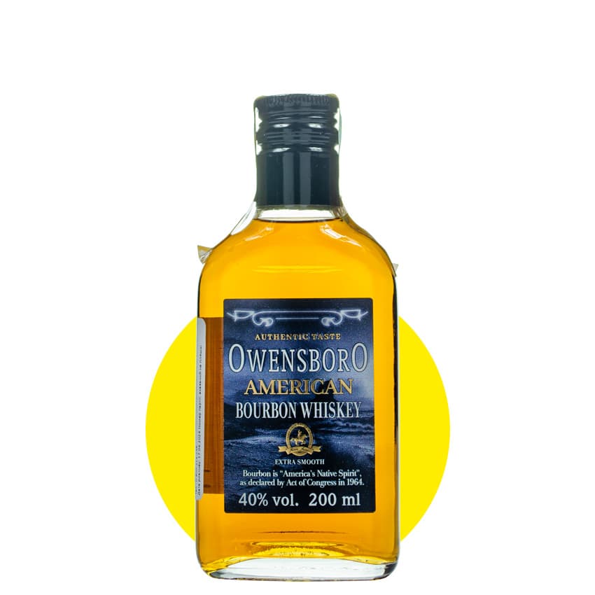 Бурбон "Owensboro Bourbon Whiskey" 0,2л 40%