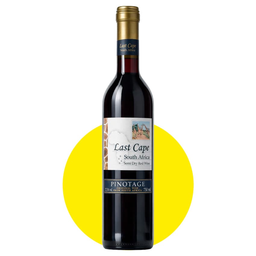 Вино "Last Cape Pinotage" червоне напівсухе 0,75л 12,5%