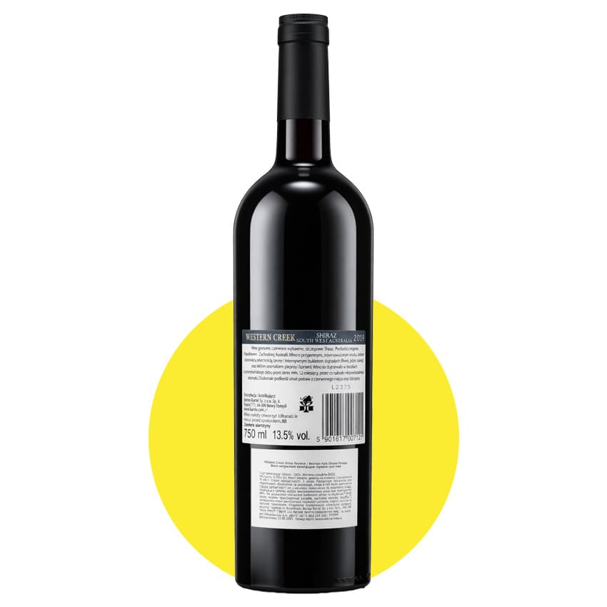 Вино "Western Creek Shiraz" червоне сухе 0,75л 13,5%