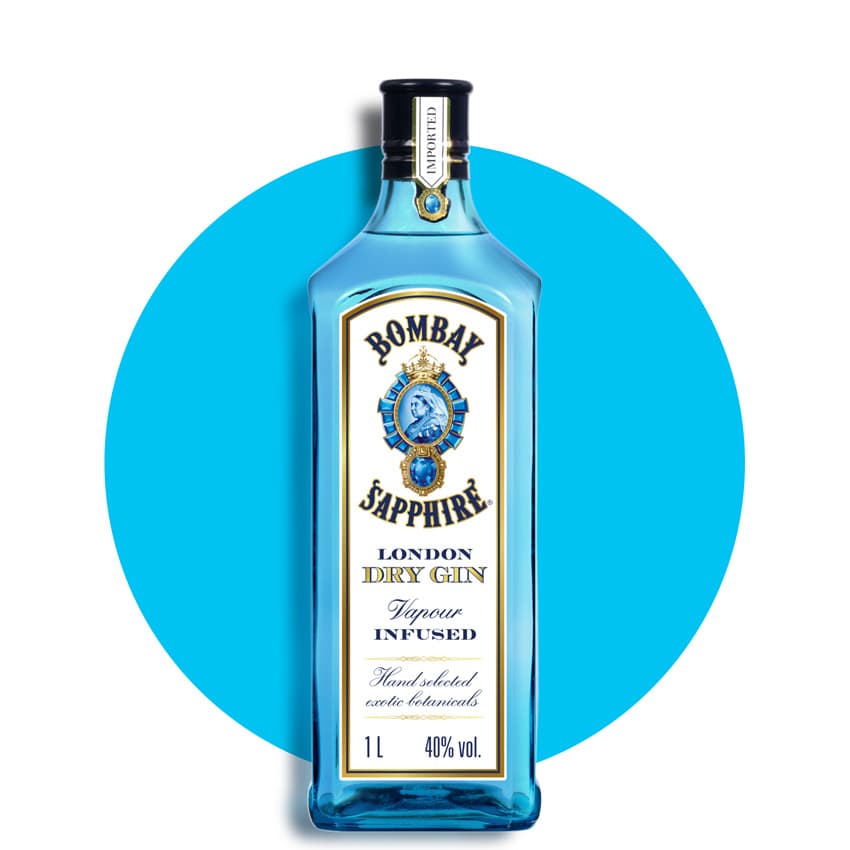 Джин "Bombay Sapphire" 1л 47%