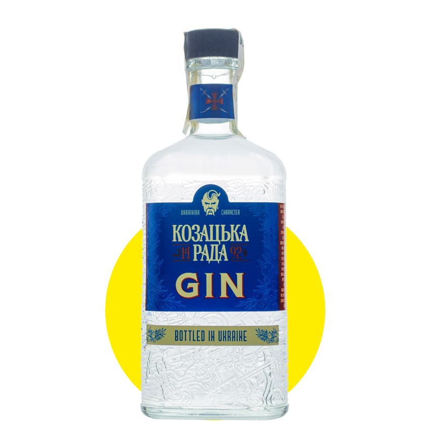 Джин "Козацька Рада" 0,5л 37,5%
