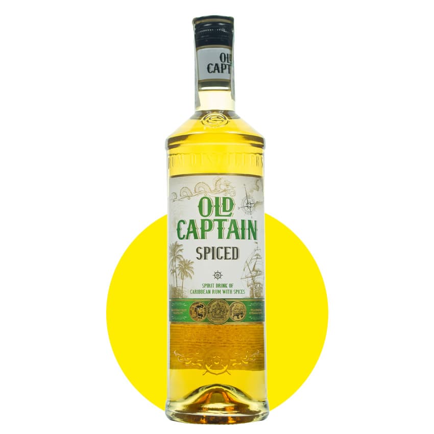 Ромовий напій "Old Captain Spiced" 0,7л 35%