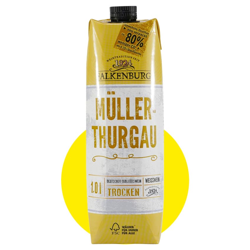 Вино "Müller-Thurgau Trocken" біле сухе 1л 11,5%
