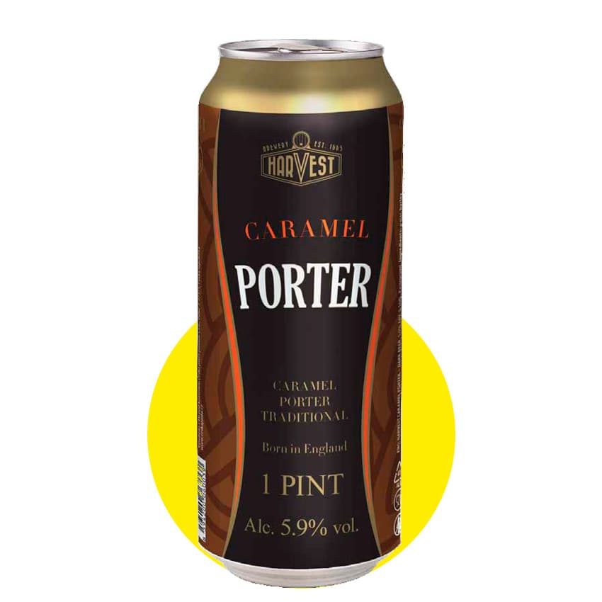 Пиво "Harvest Caramel Porter" темне 0,568л 5,9% ж/б