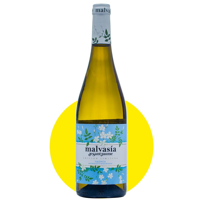 Вино "Malvasia de Sant Jaumу" біле сухе 0,75л 12,5%