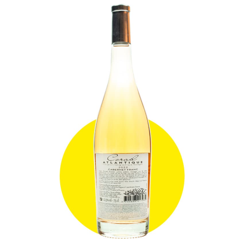 Вино "Corail Atlantique Rose" рожеве сухе 0,75л 12,5%