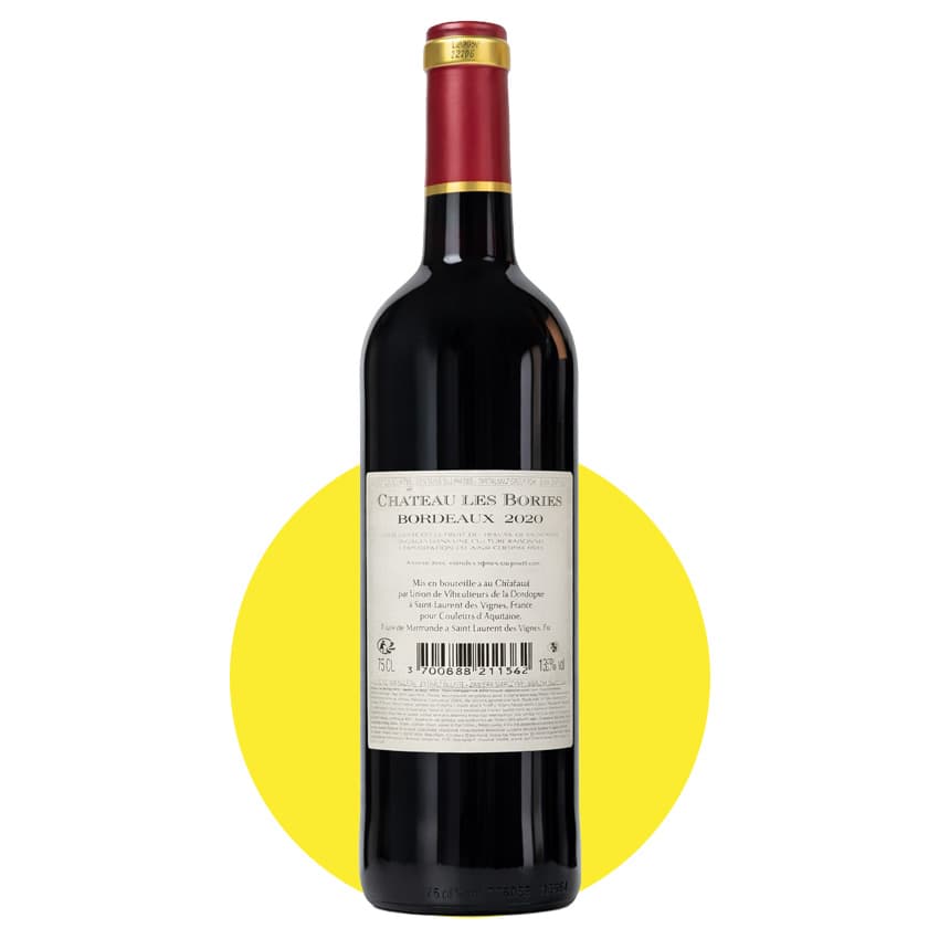 Вино "Chateau Les Bories" червоне сухе 0,75л 13,5%