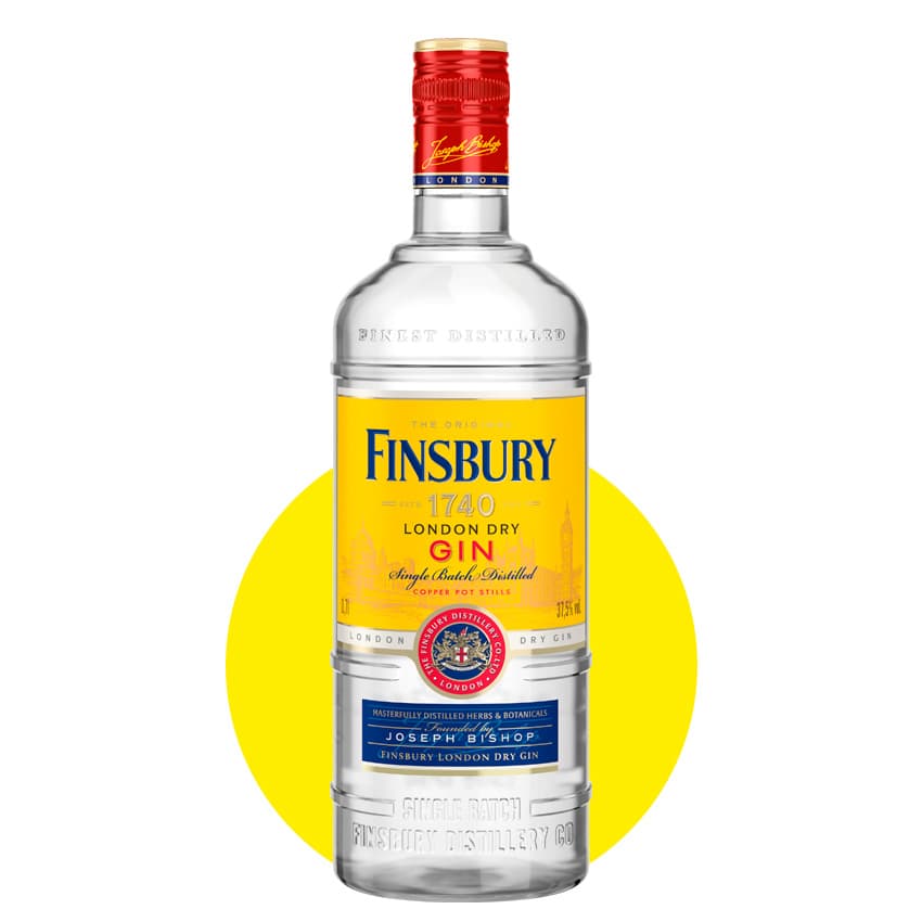Джин "Finsbury London Dry Gin" 0,7л 37,5%